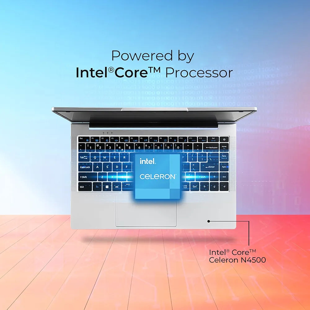 Refurbished - Acer Aspire 3 Laptop Intel Celeron N4500 8GB RAM 256GB SSD 15.6" Screen Windows 11 Pro