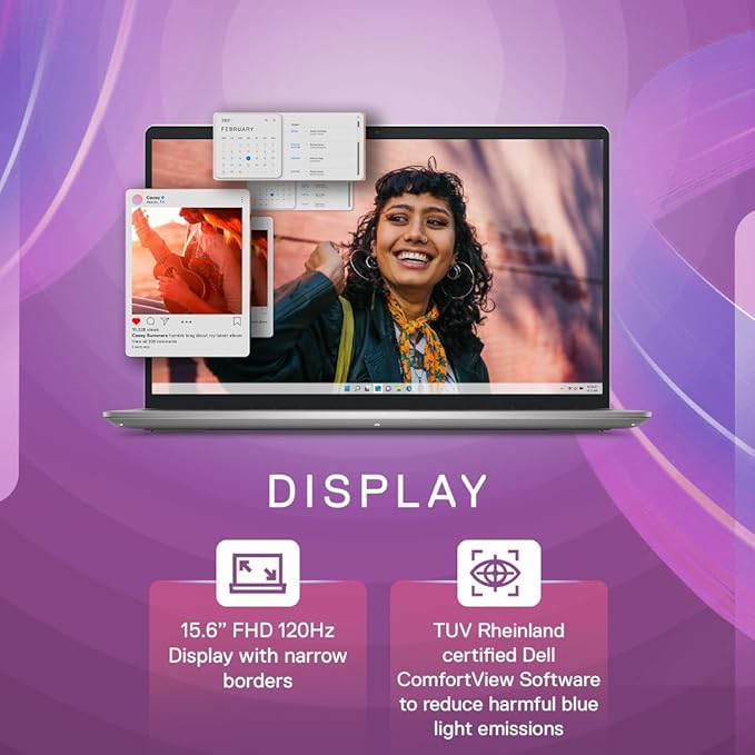 Refurbished - Dell Inspiron 15 3530 Intel Core i3 13th Gen 16GB RAM 512GB SSD 15.6" Screen Win 11 Pro