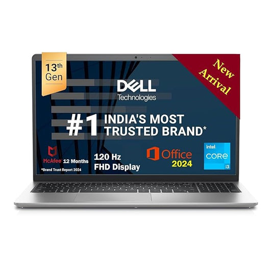 Refurbished - Dell Inspiron 15 3530 Intel Core i3 13th Gen 16GB RAM 512GB SSD 15.6" Screen Win 11 Pro
